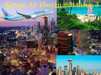 Korean Airlines tung hàng nghìn tấm vé máy bay đi Mỹ giá rẻ