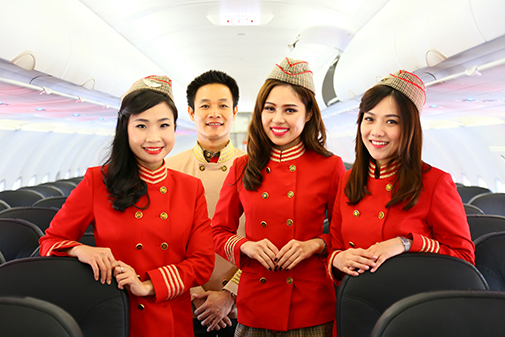 Cơ hội trở thành tiếp viên hàng không Vietjet